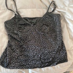 Sparkly Cheetah Top